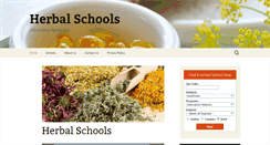 Desktop Screenshot of herbalschools.org