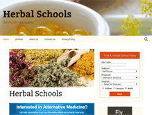 Tablet Screenshot of herbalschools.org
